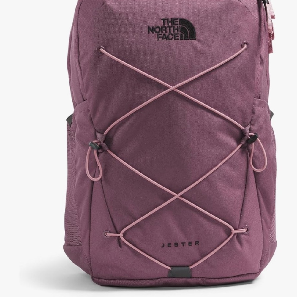 North face Jester backpacks in mauve